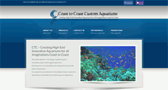 Desktop Screenshot of coasttocoastaquariums.com